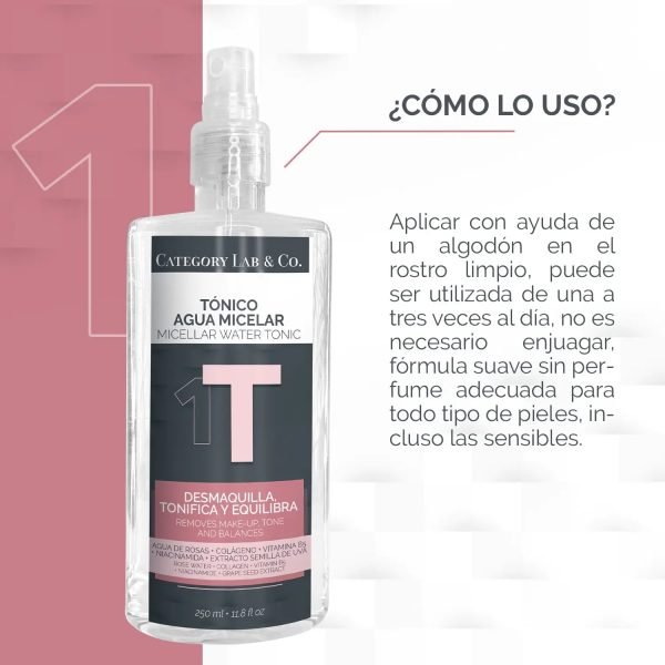 Tónico - Agua Micelar - Imagen 3